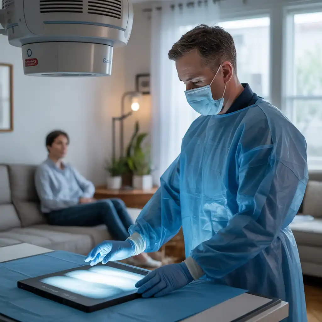 rx a domicilio a torino per pazienti in isolamento